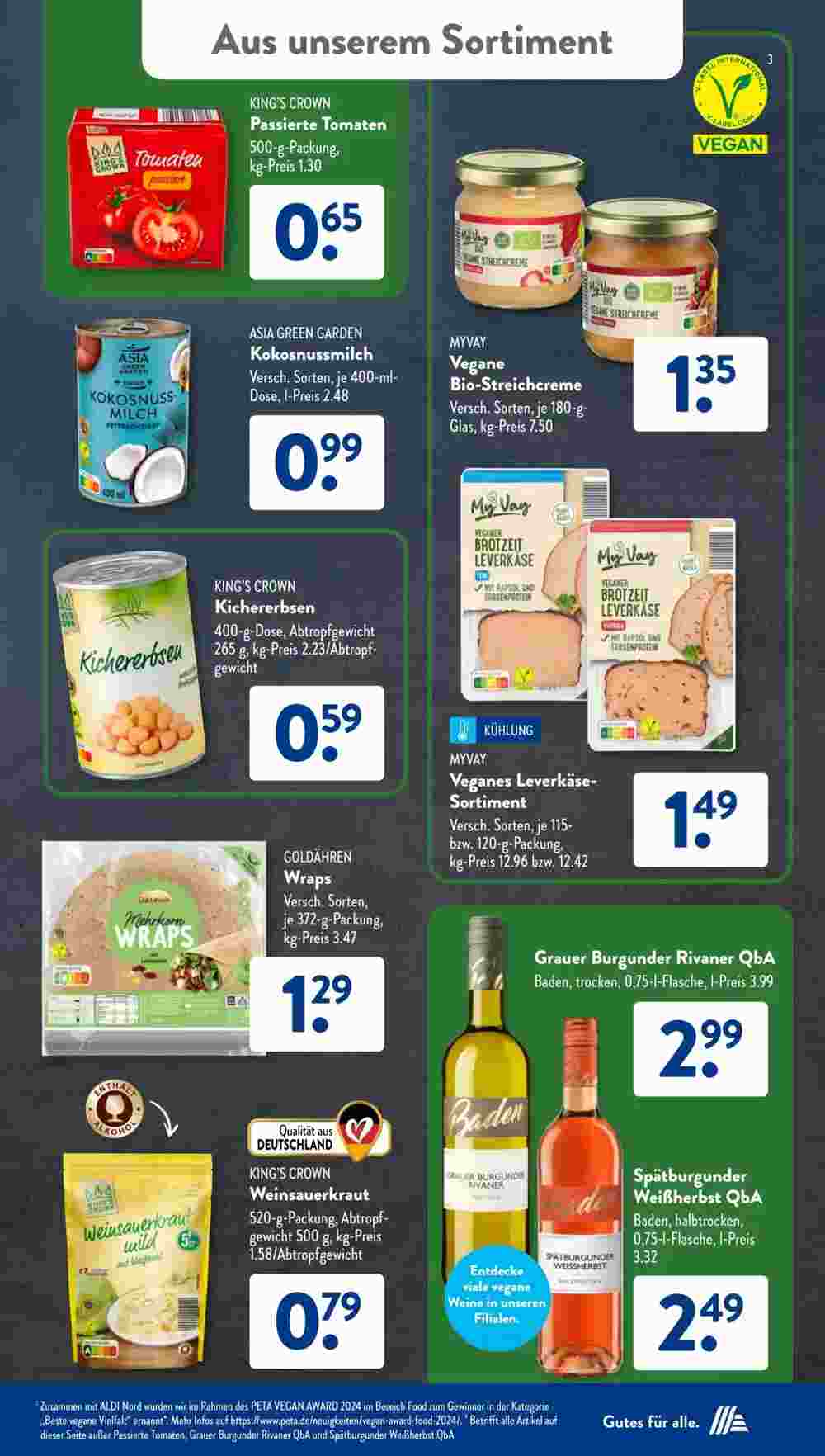 Aldi Süd Prospekt (ab 04.11.2024) zum Blättern - Seite 30