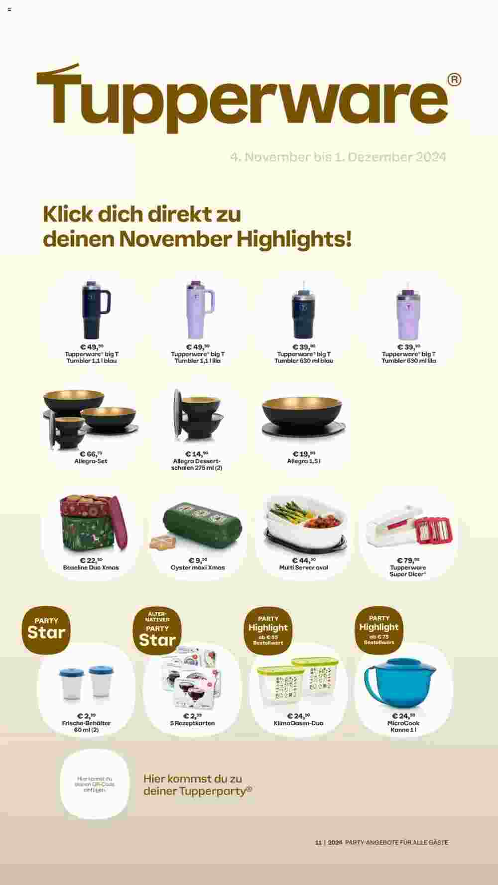 Tupperware Prospekt (ab 04.11.2024) zum Blättern - Seite 2