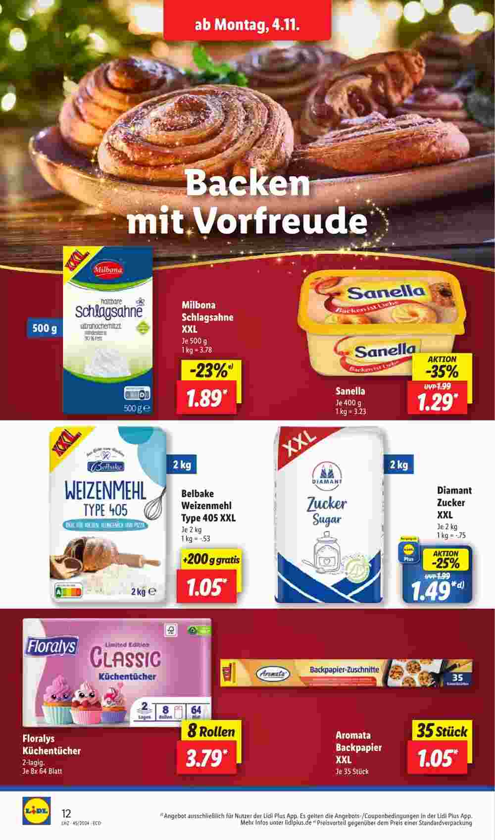 Lidl Prospekt (ab 04.11.2024) zum Blättern - Seite 16