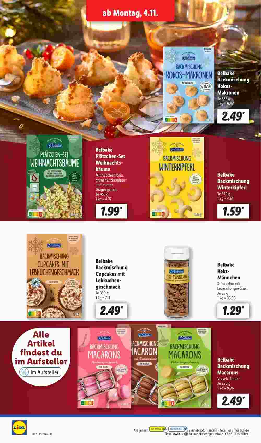 Lidl Prospekt (ab 04.11.2024) zum Blättern - Seite 18