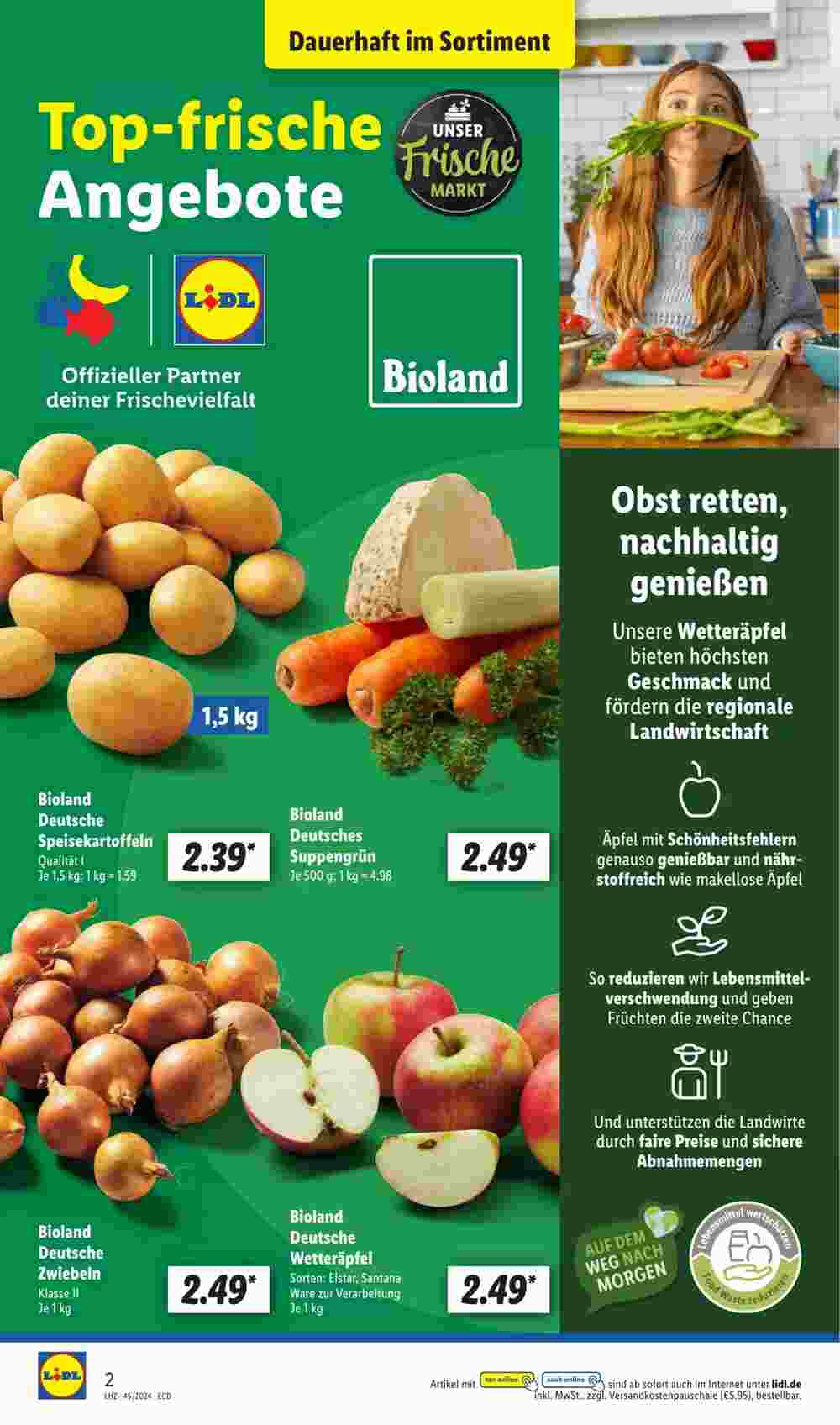 Lidl Prospekt (ab 04.11.2024) zum Blättern - Seite 2