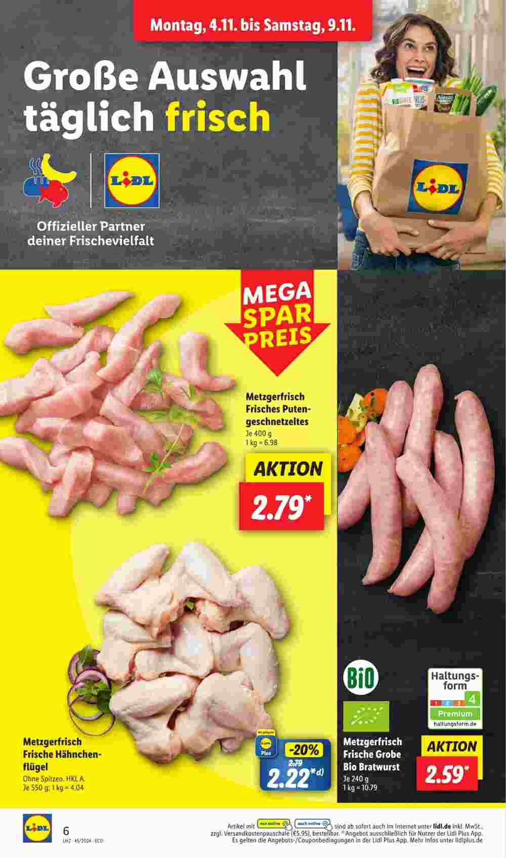 Lidl Prospekt (ab 04.11.2024) zum Blättern - Seite 4