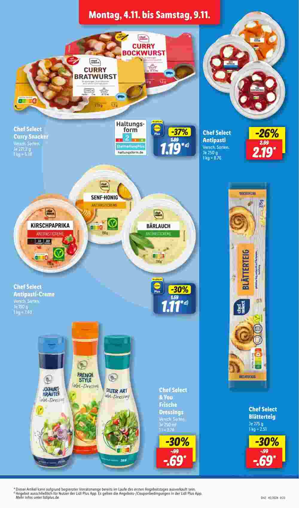 Lidl Prospekt (ab 04.11.2024) zum Blättern - Seite 7