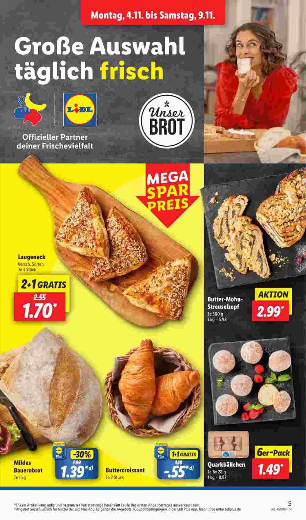 Lidl Prospekt (ab 04.11.2024) zum Blättern - Seite 9