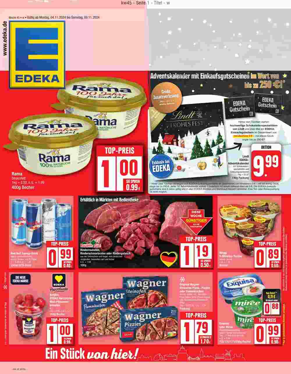 Edeka Prospekt (ab 04.11.2024) zum Blättern - Seite 1