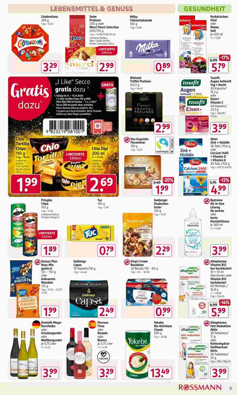 Rossmann Prospekt (ab 04.11.2024) zum Blättern - Seite 9