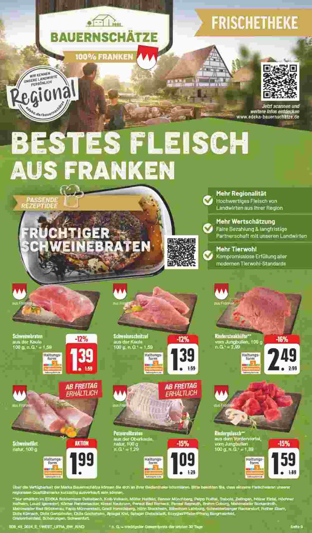 Edeka Spiegel Prospekt (ab 04.11.2024) zum Blättern - Seite 9