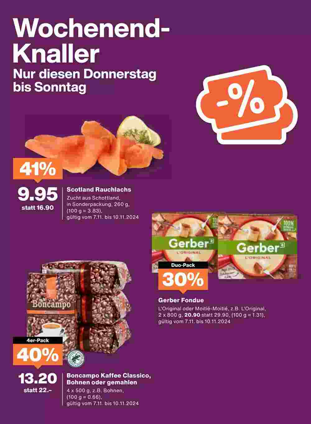 Migros Prospekt (ab 05.11.2024) zum Blättern - Seite 20