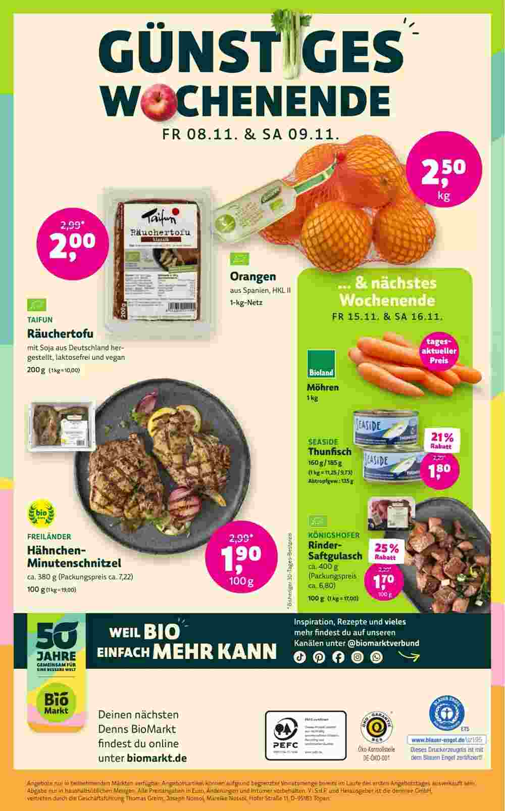 Denns BioMarkt Prospekt (ab 06.11.2024) zum Blättern - Seite 16