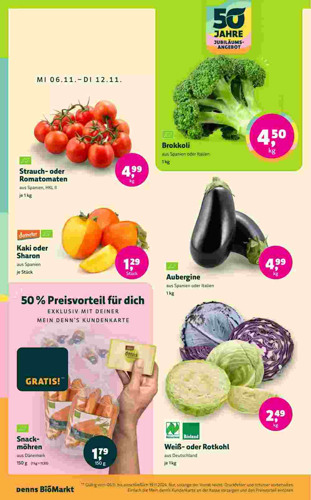 Denns BioMarkt Prospekt (ab 06.11.2024) zum Blättern - Seite 2