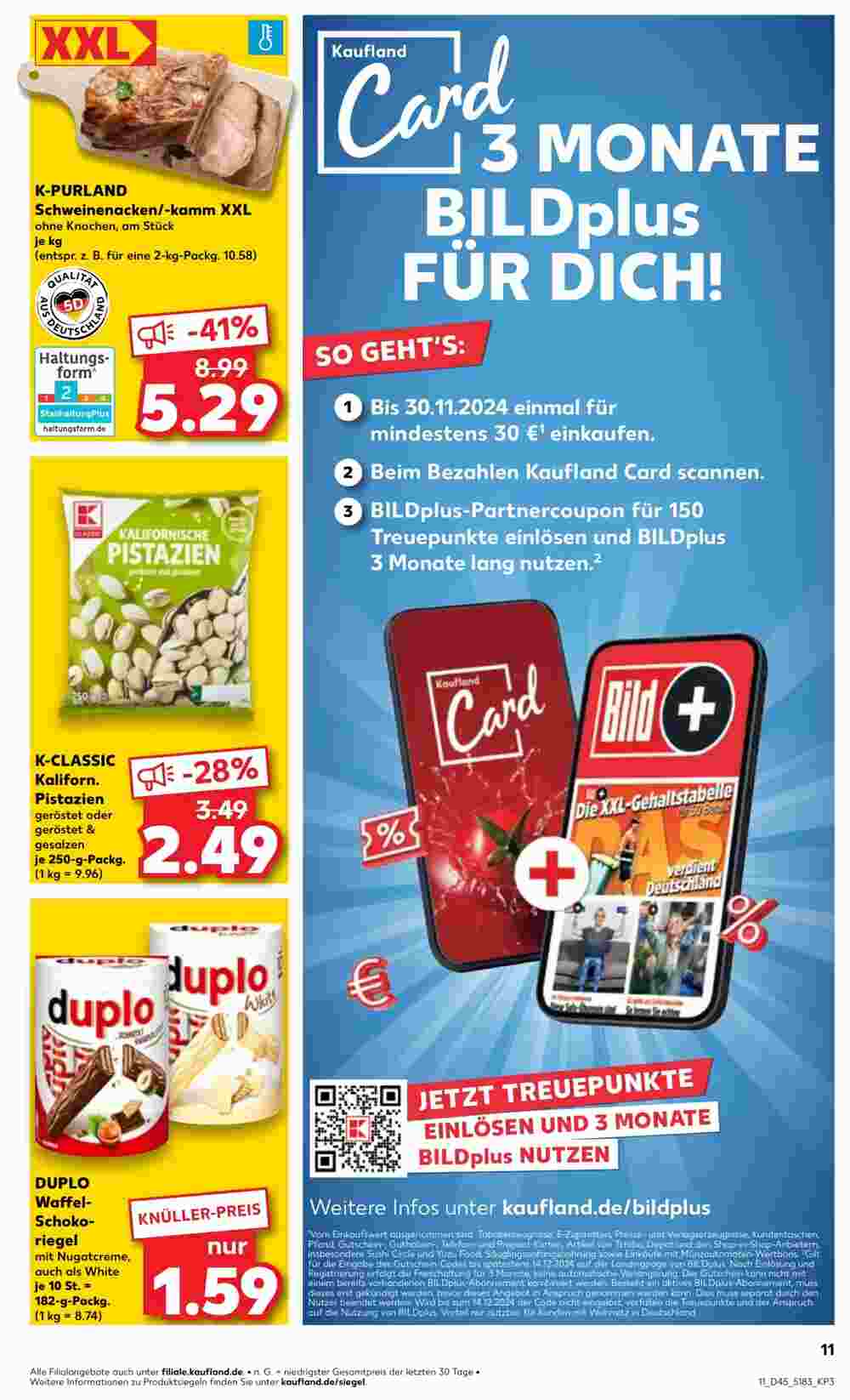 Kaufland Prospekt (ab 07.11.2024) zum Blättern - Seite 11