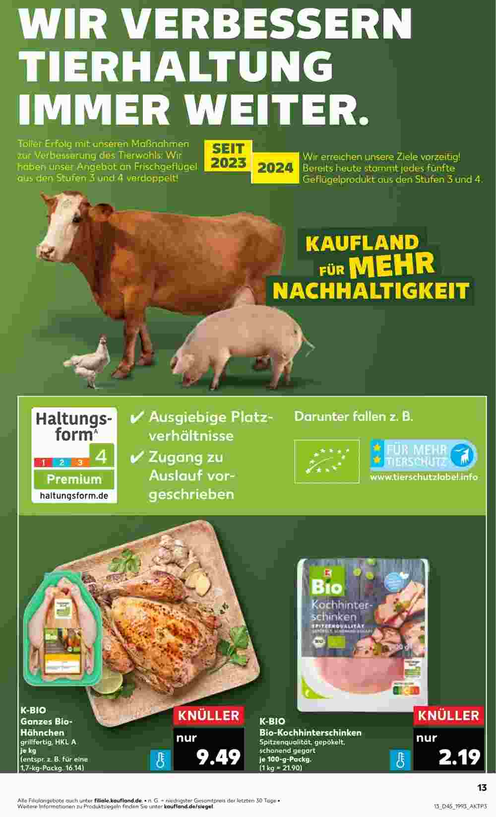 Kaufland Prospekt (ab 07.11.2024) zum Blättern - Seite 13