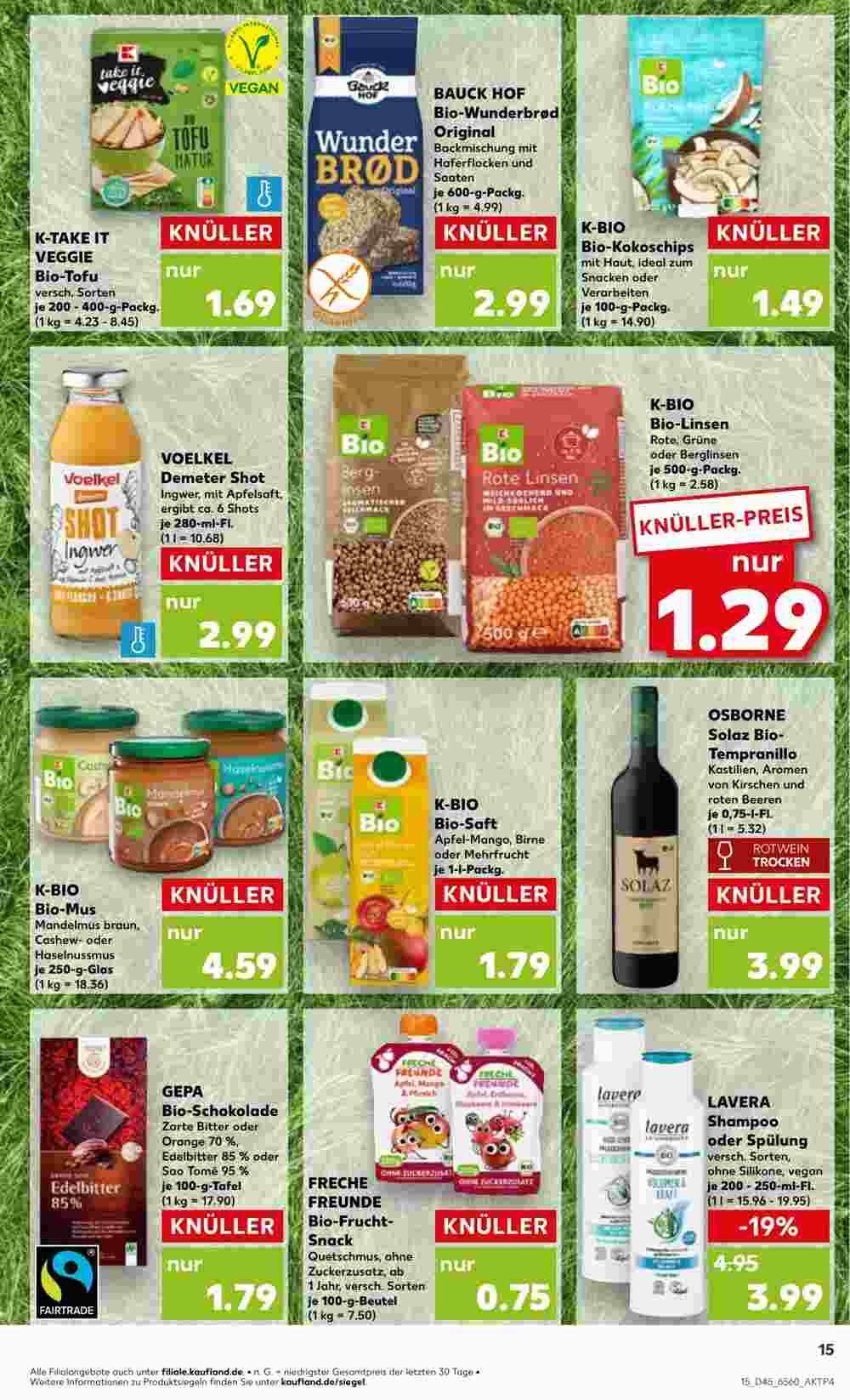 Kaufland Prospekt (ab 07.11.2024) zum Blättern - Seite 15