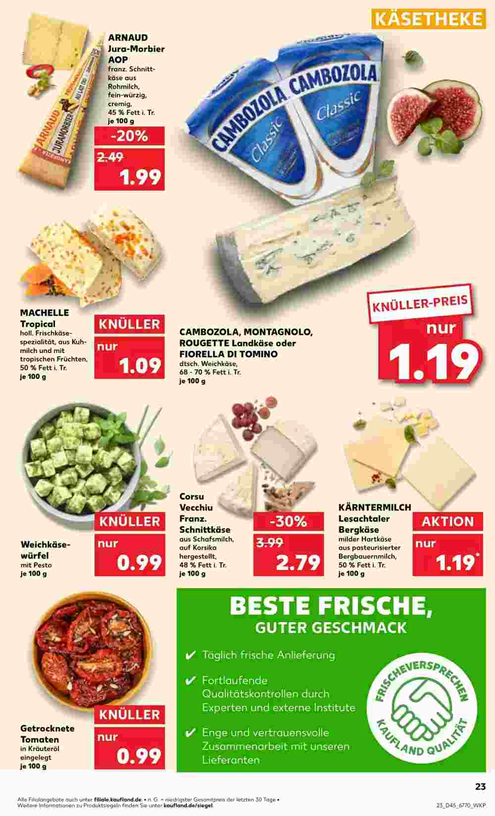 Kaufland Prospekt (ab 07.11.2024) zum Blättern - Seite 23