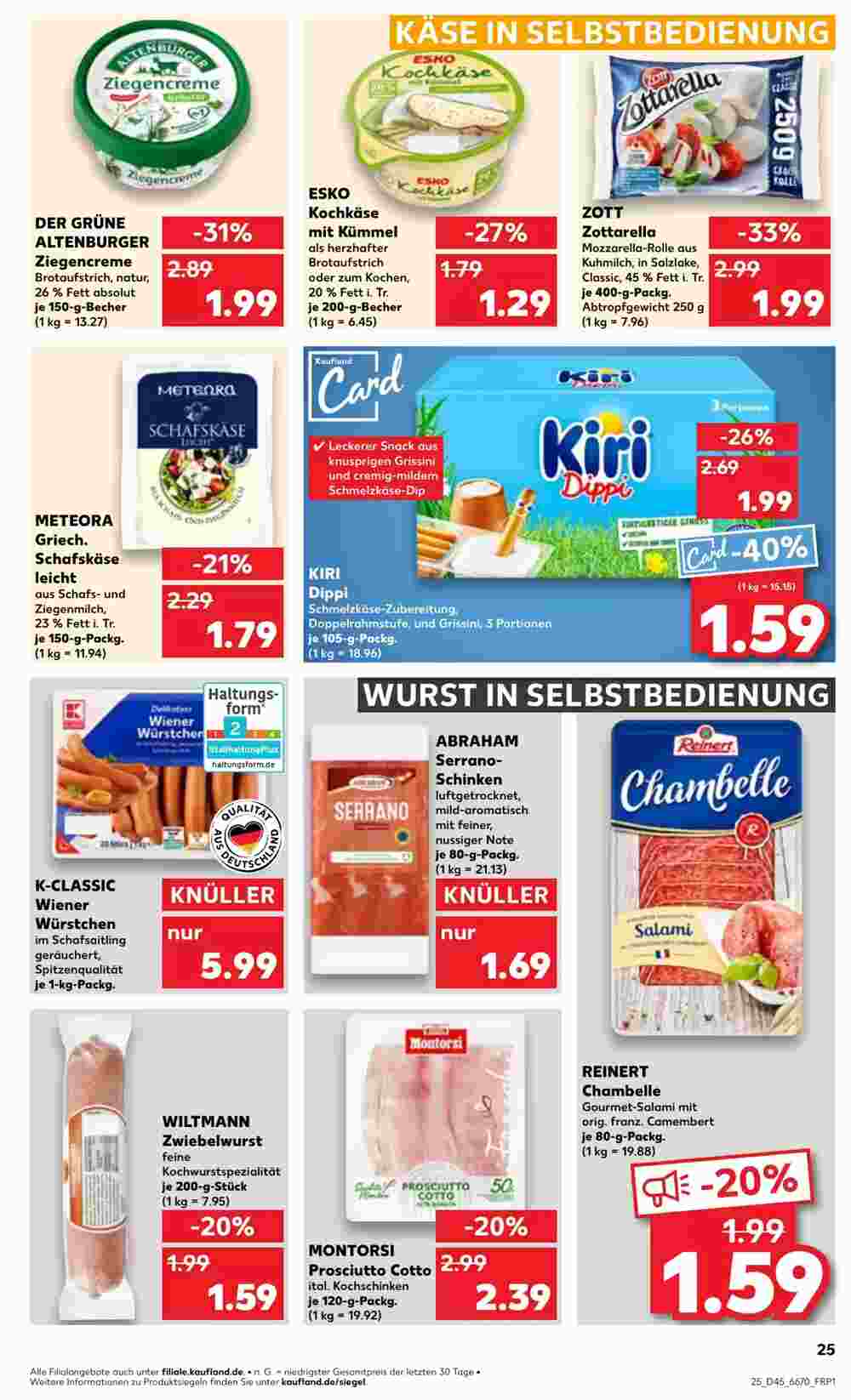 Kaufland Prospekt (ab 07.11.2024) zum Blättern - Seite 25