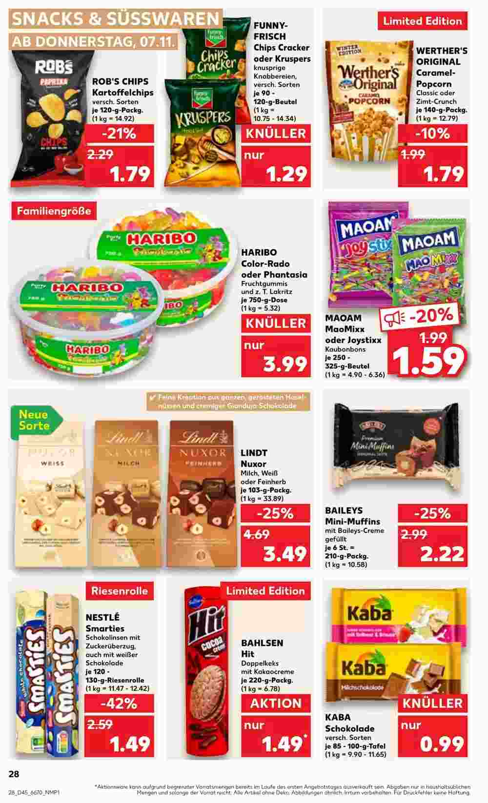 Kaufland Prospekt (ab 07.11.2024) zum Blättern - Seite 28