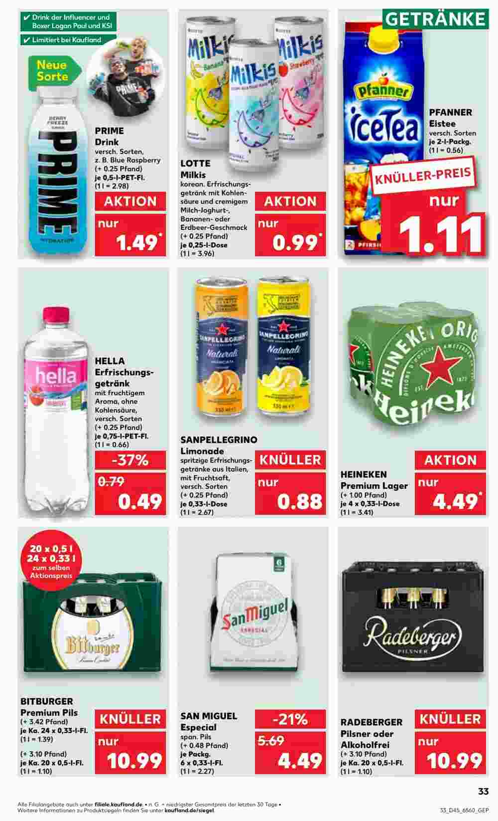 Kaufland Prospekt (ab 07.11.2024) zum Blättern - Seite 33