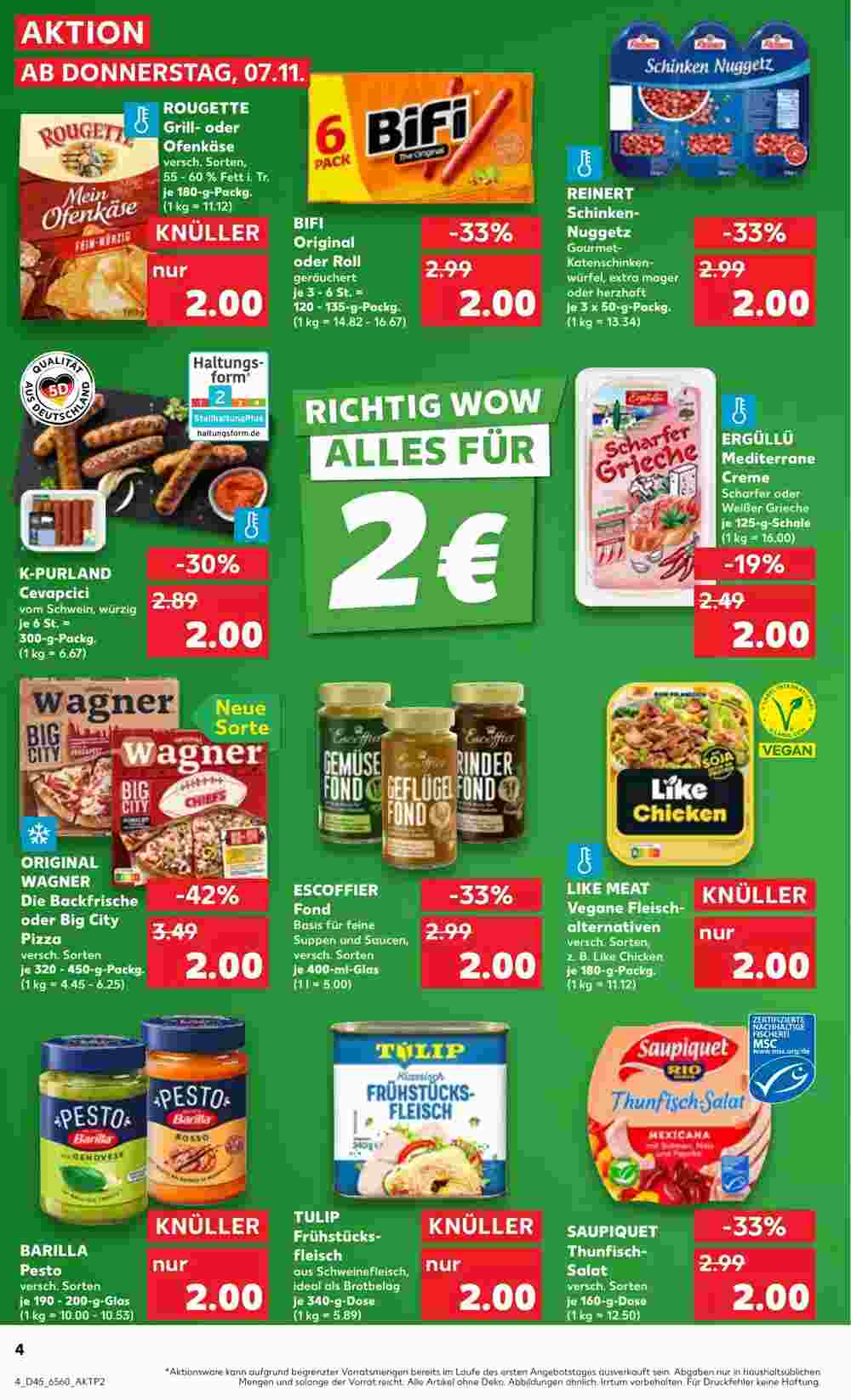 Kaufland Prospekt (ab 07.11.2024) zum Blättern - Seite 4