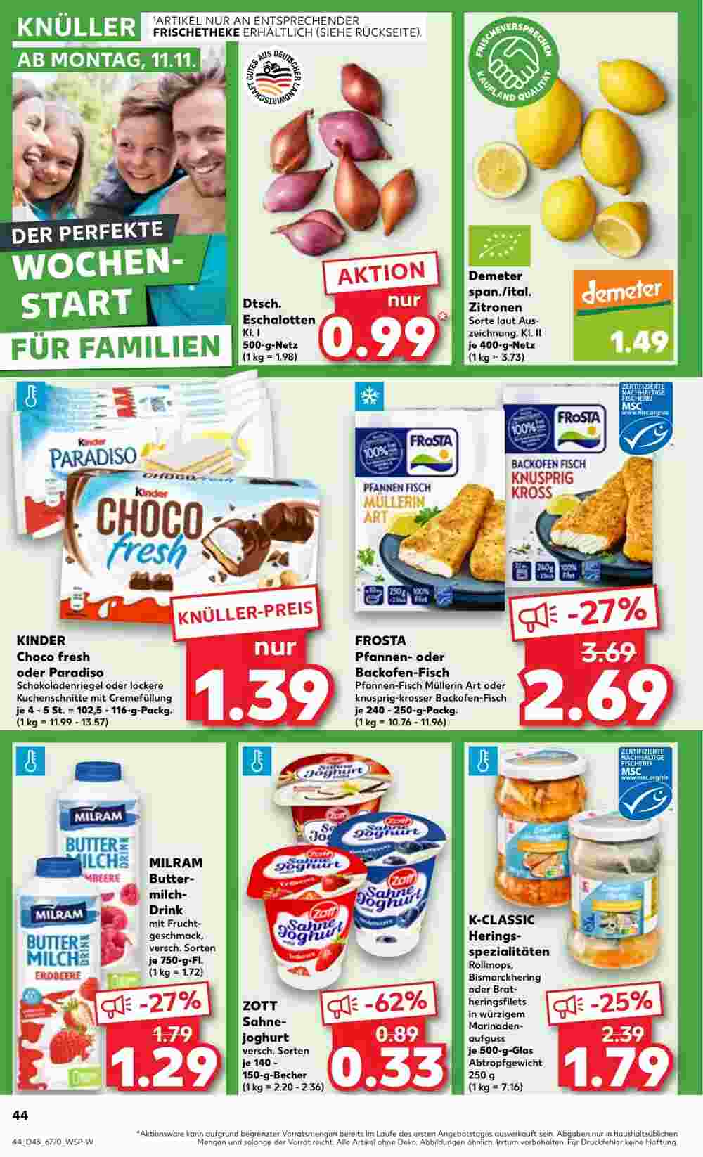 Kaufland Prospekt (ab 07.11.2024) zum Blättern - Seite 44