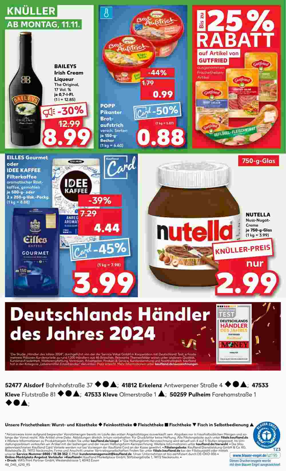 Kaufland Prospekt (ab 07.11.2024) zum Blättern - Seite 48