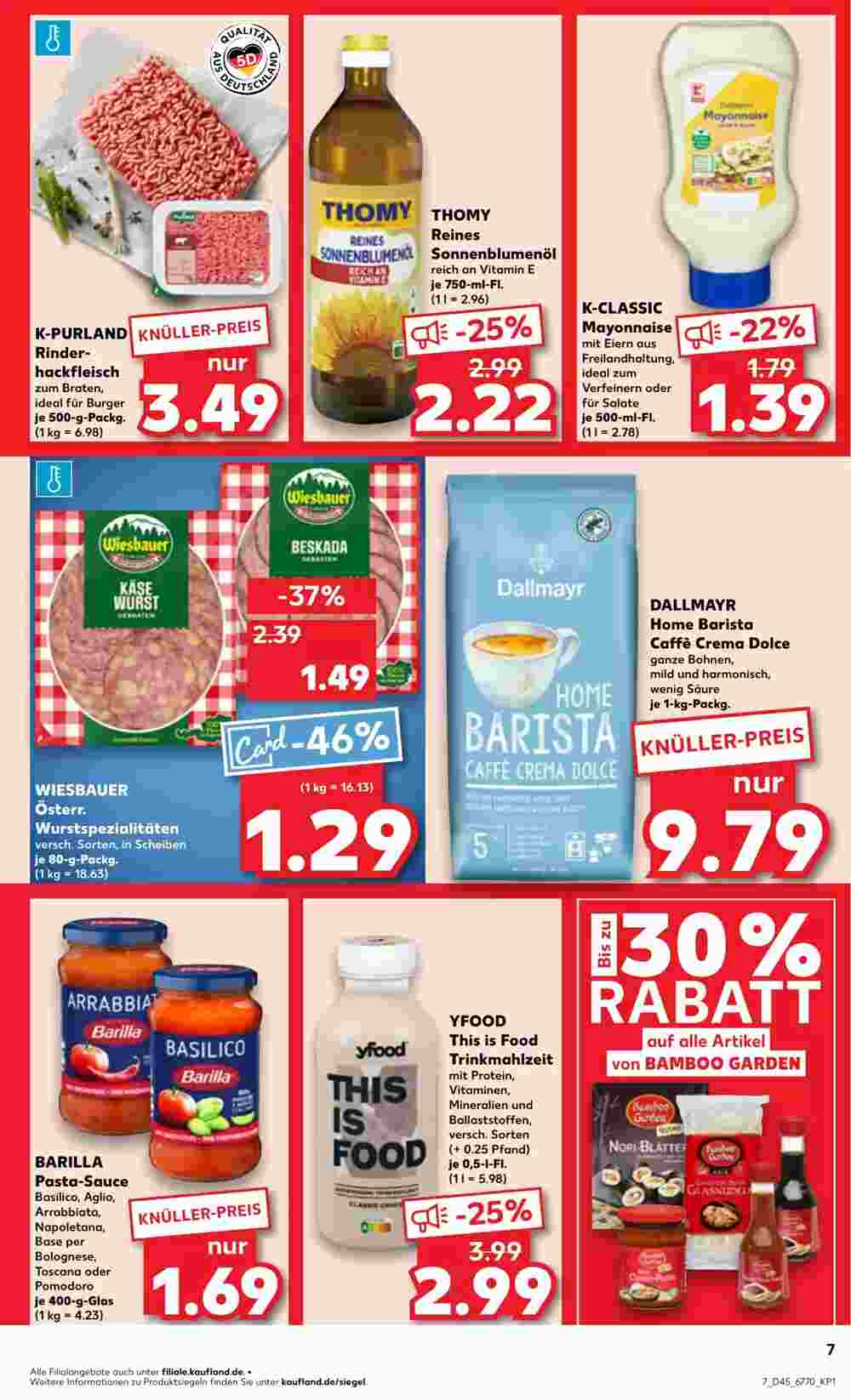 Kaufland Prospekt (ab 07.11.2024) zum Blättern - Seite 7