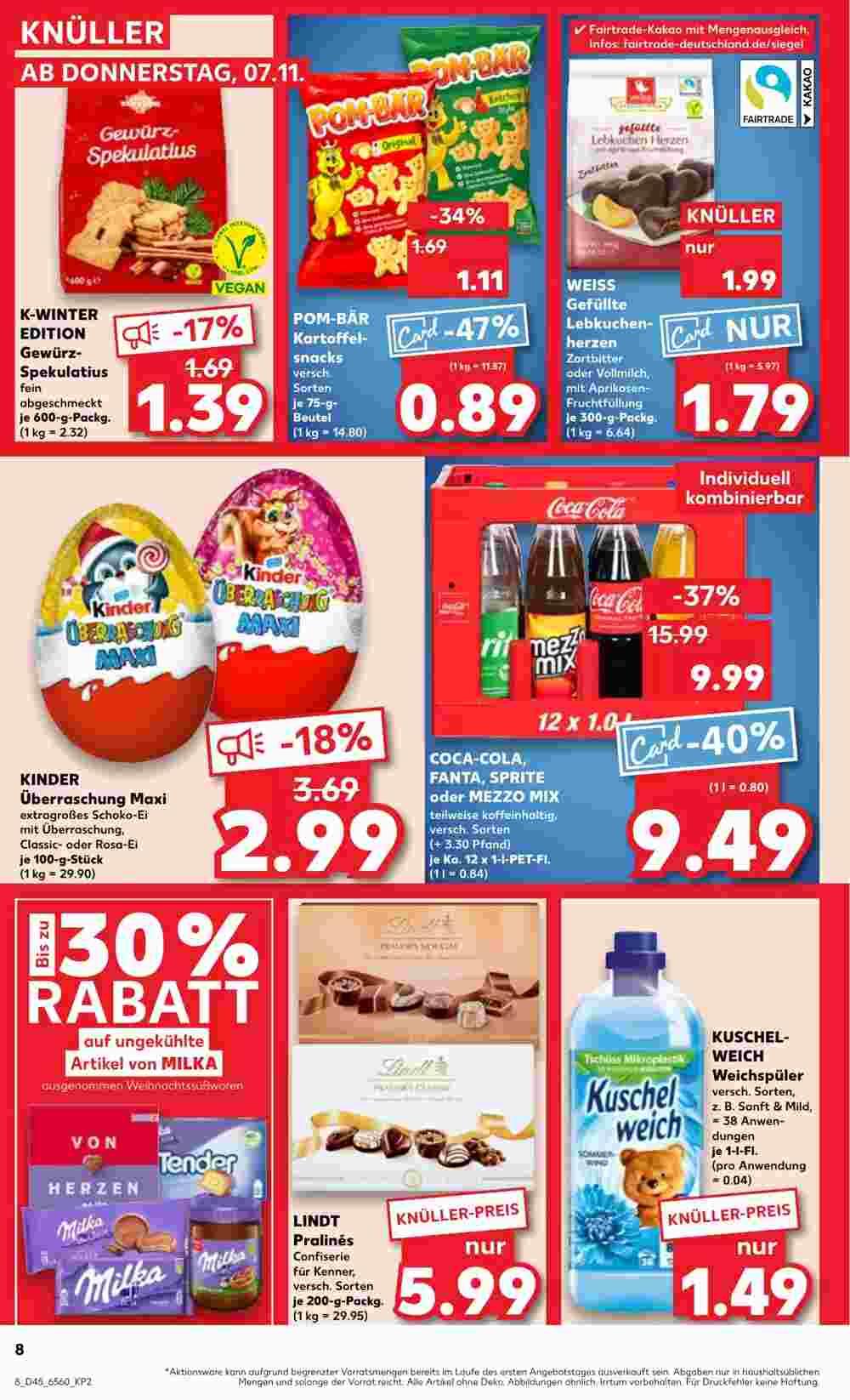 Kaufland Prospekt (ab 07.11.2024) zum Blättern - Seite 8