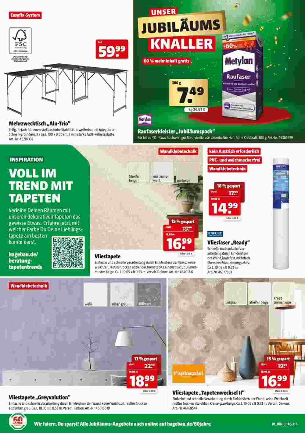 Hagebau Prospekt (ab 09.11.2024) zum Blättern - Seite 10