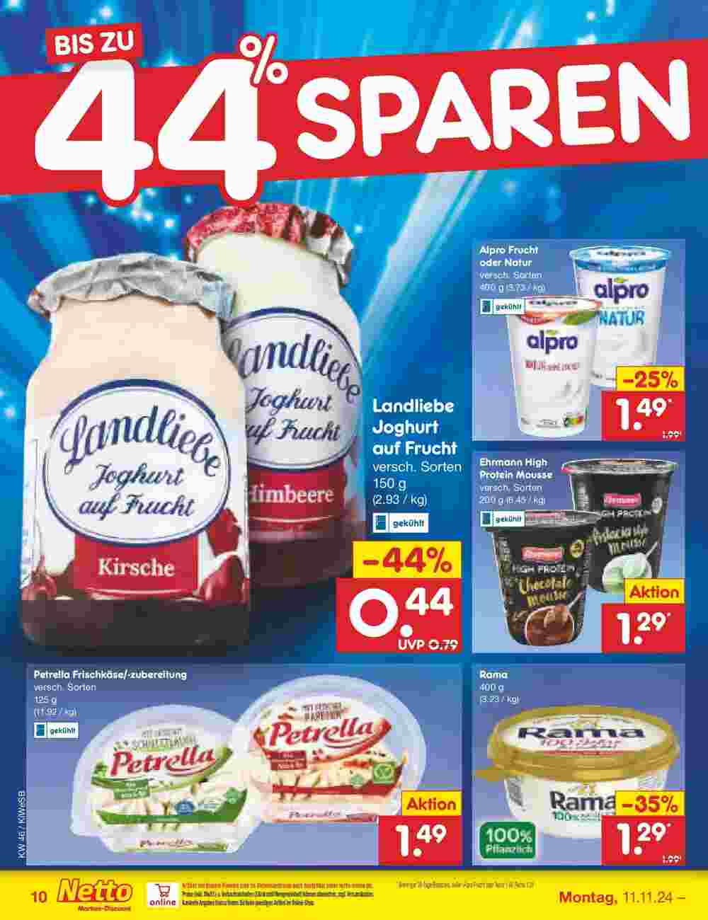 Netto Marken-Discount Prospekt (ab 10.11.2024) zum Blättern - Seite 11