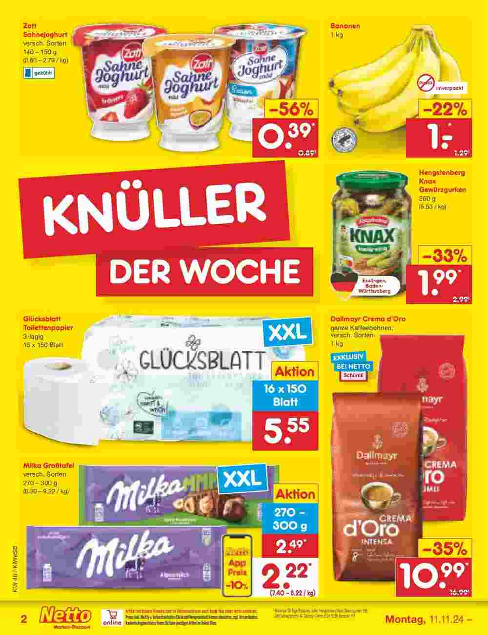 Netto Marken-Discount Prospekt (ab 10.11.2024) zum Blättern - Seite 2