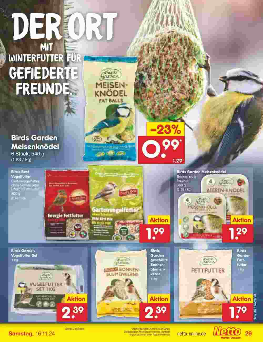 Netto Marken-Discount Prospekt (ab 10.11.2024) zum Blättern - Seite 35