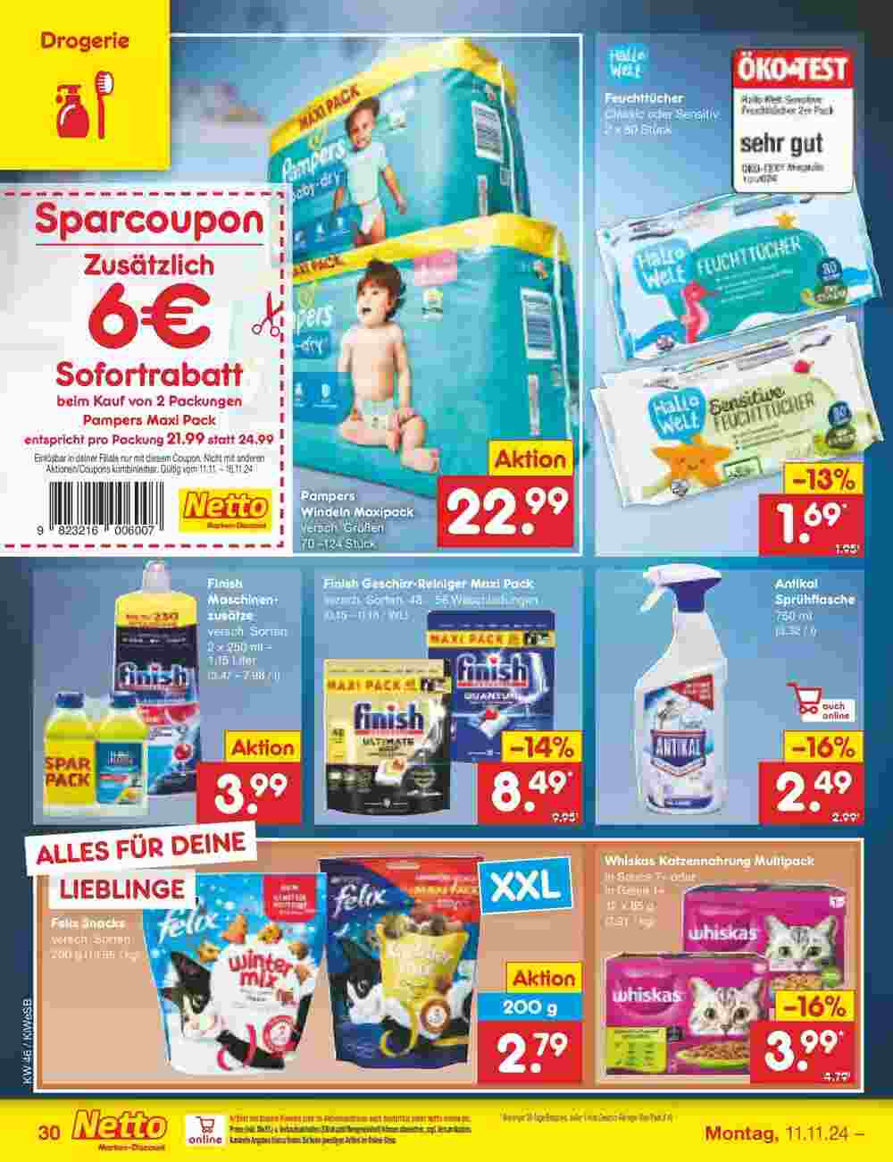 Netto Marken-Discount Prospekt (ab 10.11.2024) zum Blättern - Seite 36