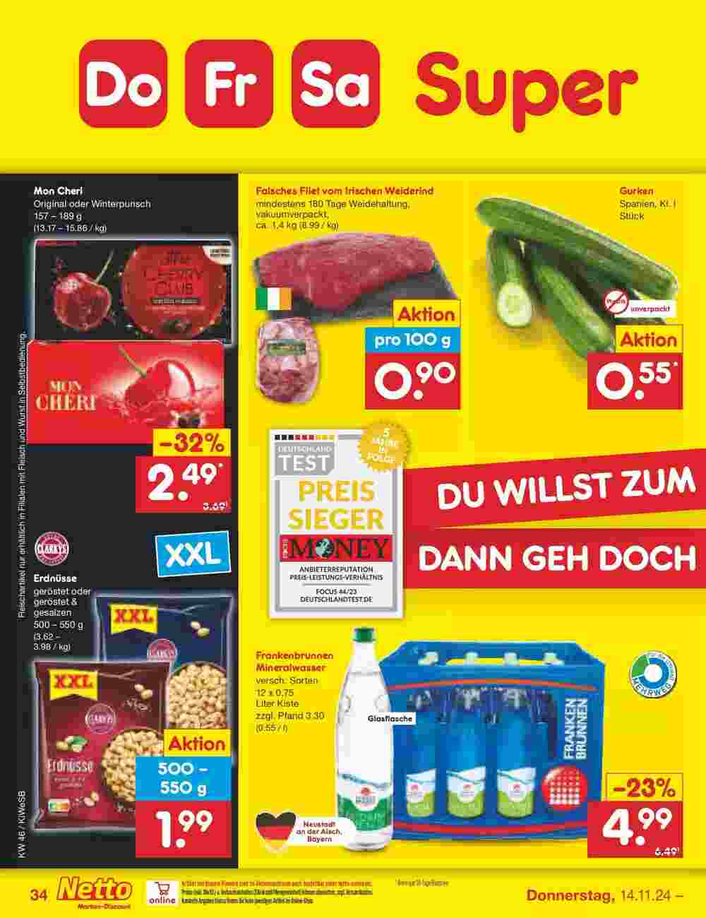 Netto Marken-Discount Prospekt (ab 10.11.2024) zum Blättern - Seite 43