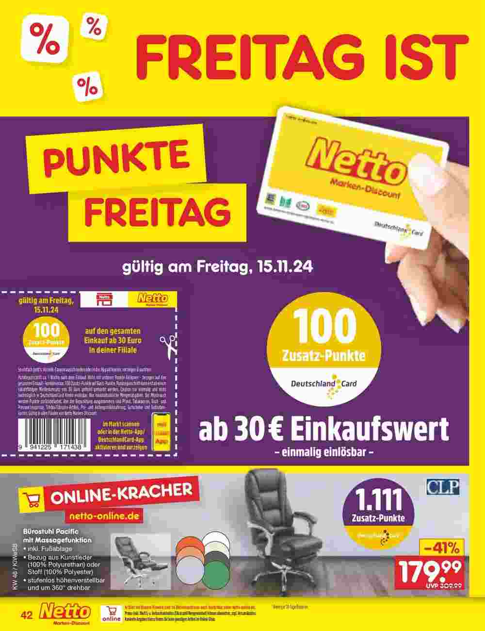 Netto Marken-Discount Prospekt (ab 10.11.2024) zum Blättern - Seite 51