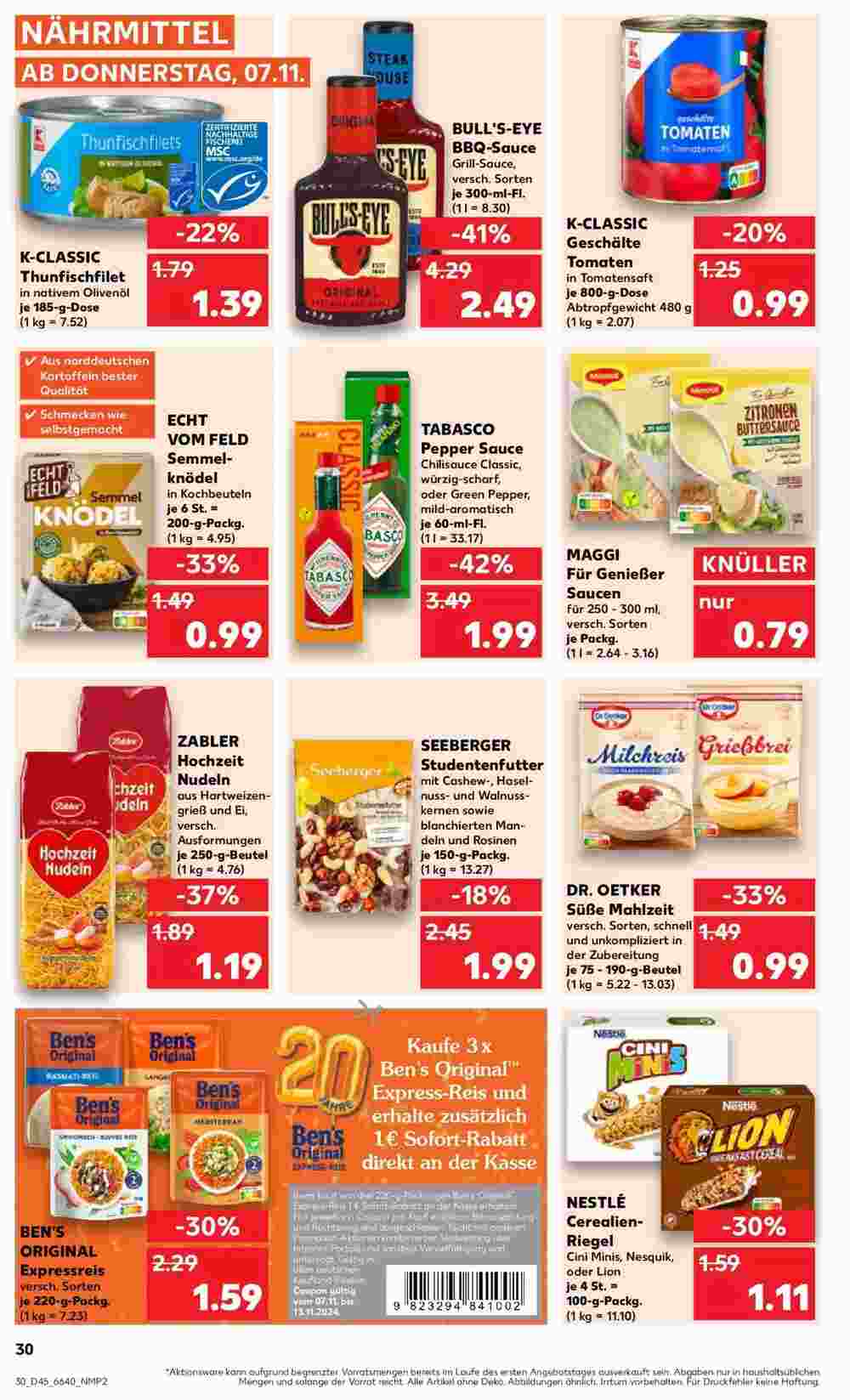 Kaufland Prospekt (ab 10.11.2024) zum Blättern - Seite 43