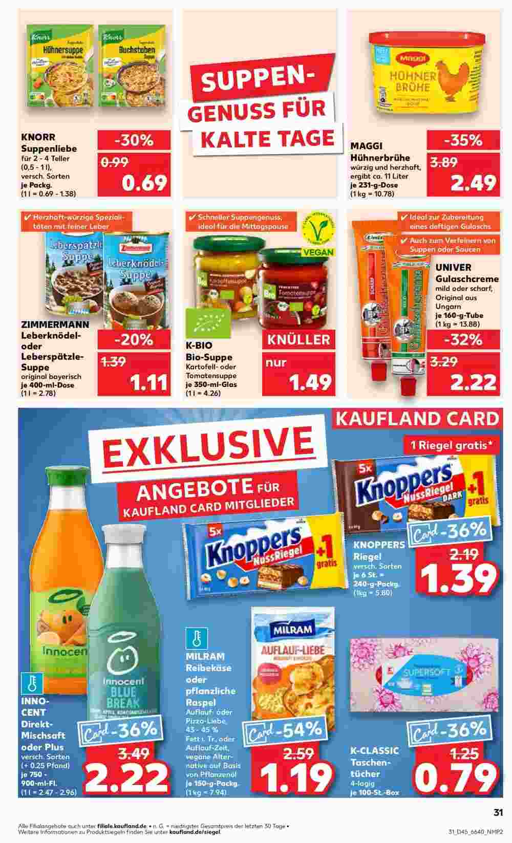 Kaufland Prospekt (ab 10.11.2024) zum Blättern - Seite 44