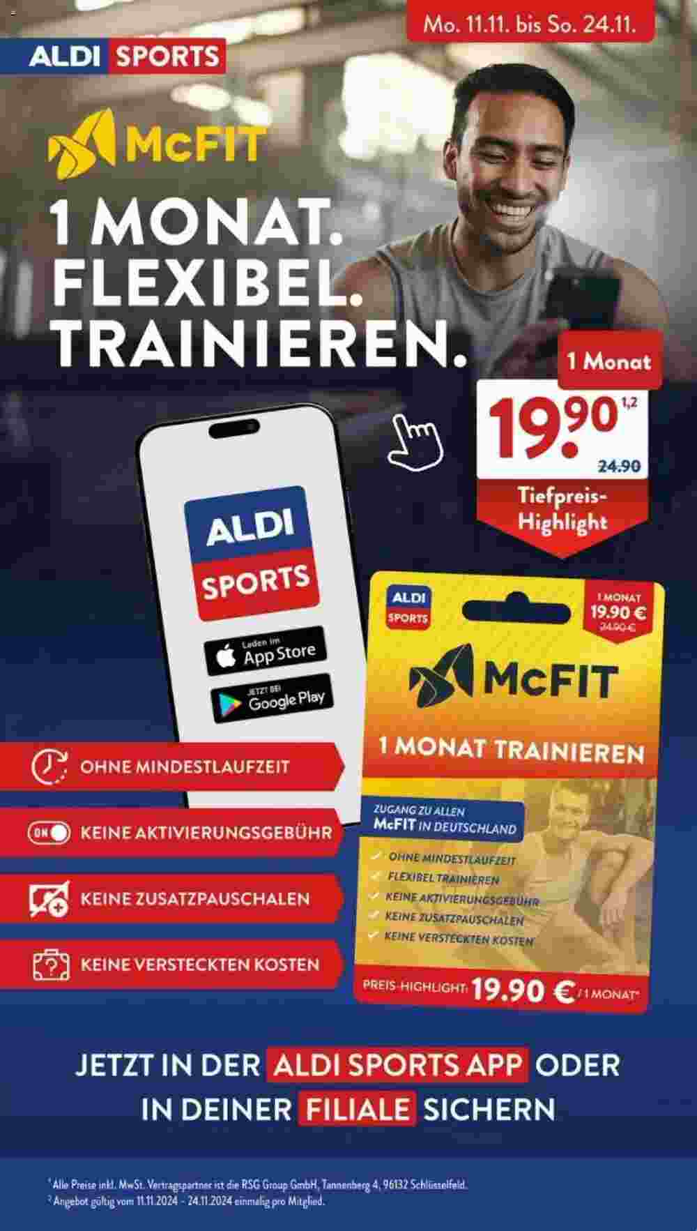 Aldi Süd Prospekt (ab 11.11.2024) zum Blättern - Seite 39