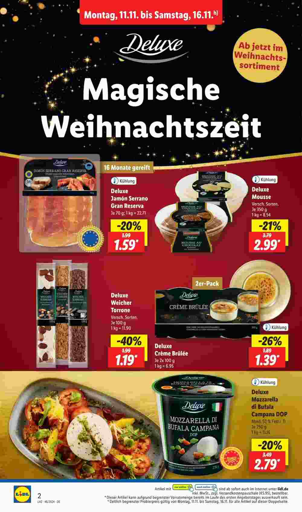 Lidl Prospekt (ab 11.11.2024) zum Blättern - Seite 2