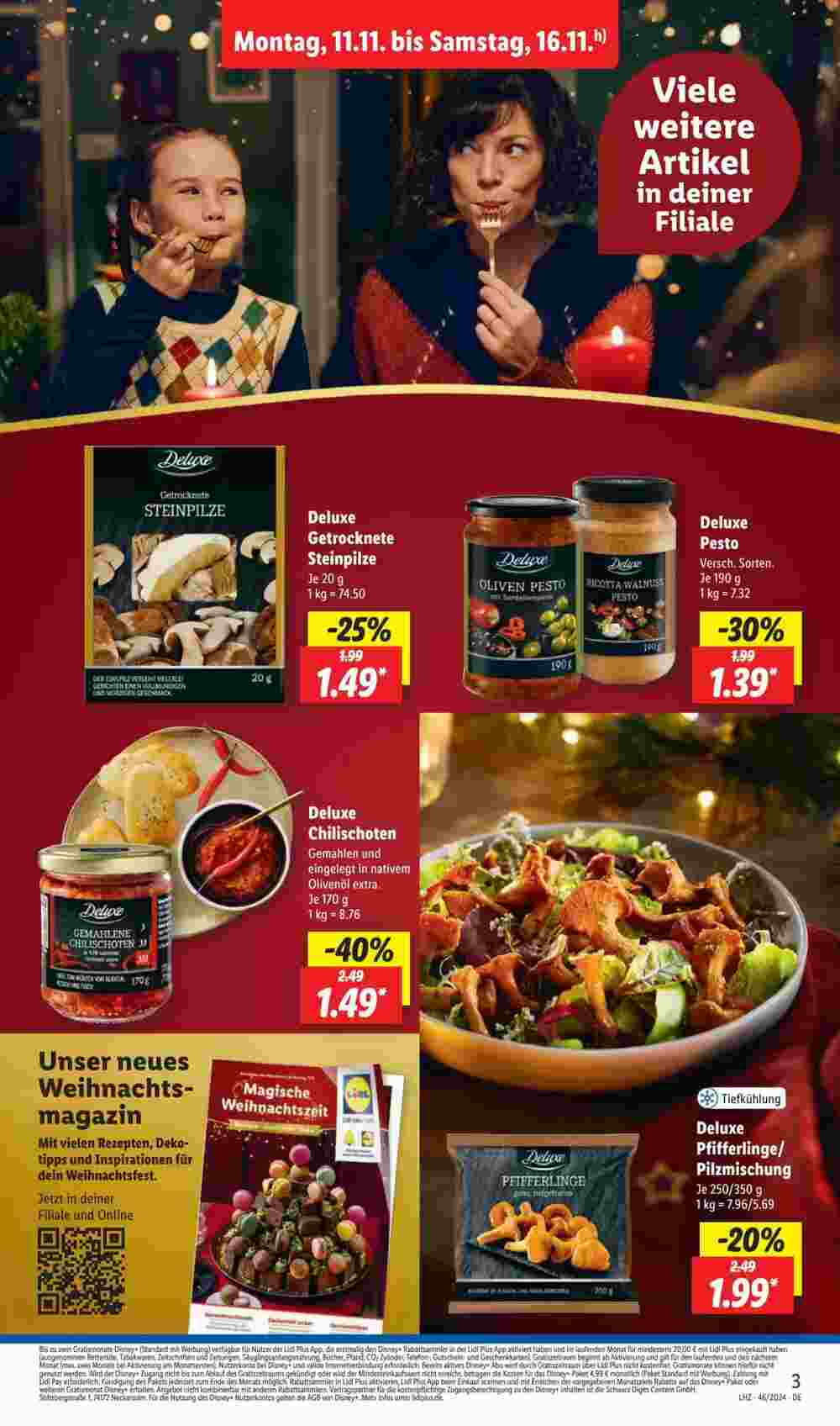 Lidl Prospekt (ab 11.11.2024) zum Blättern - Seite 3