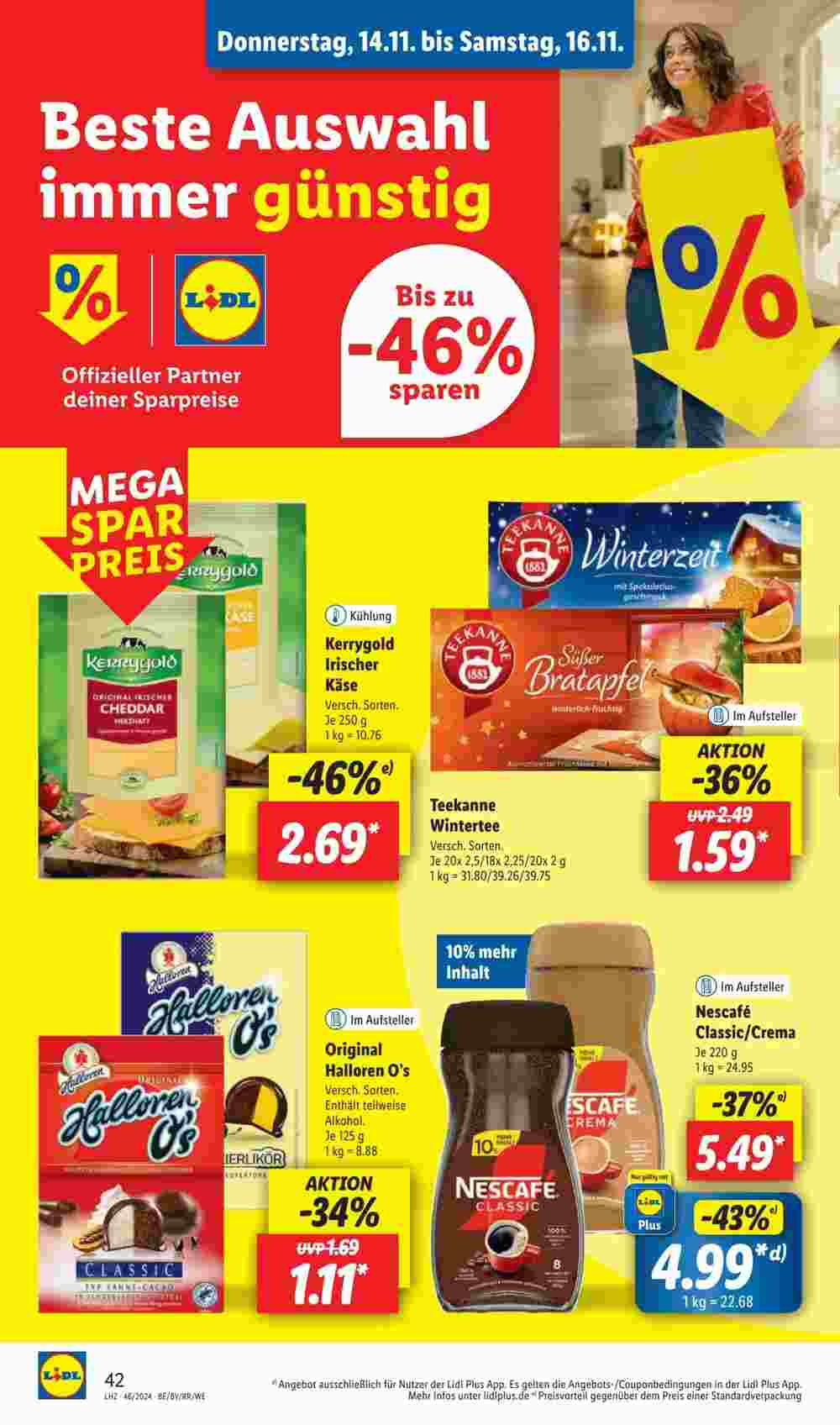 Lidl Prospekt (ab 11.11.2024) zum Blättern - Seite 56