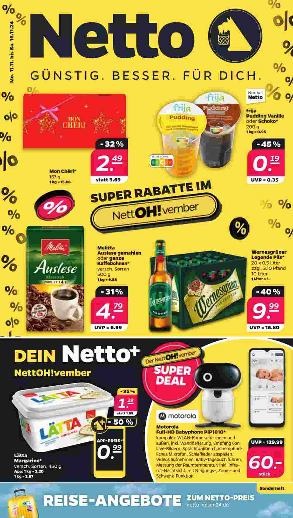 NETTO Prospekt (ab 11.11.2024) zum Blättern - Seite 1