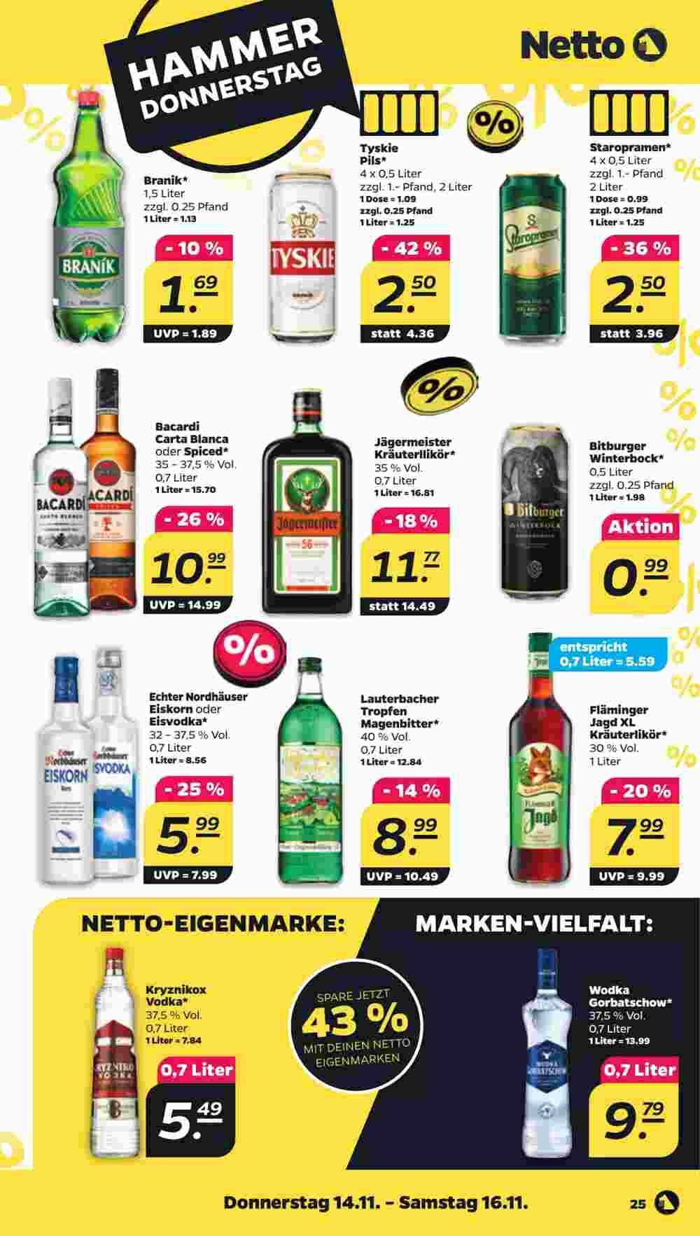 NETTO Prospekt (ab 11.11.2024) zum Blättern - Seite 25