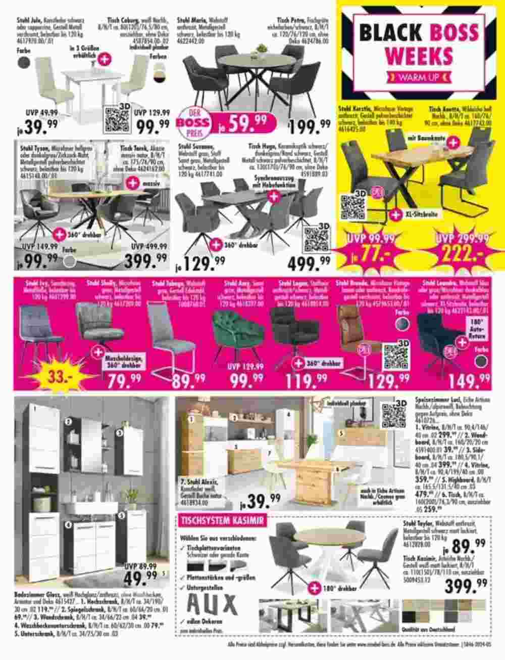Möbel Boss Prospekt (ab 11.11.2024) zum Blättern - Seite 7