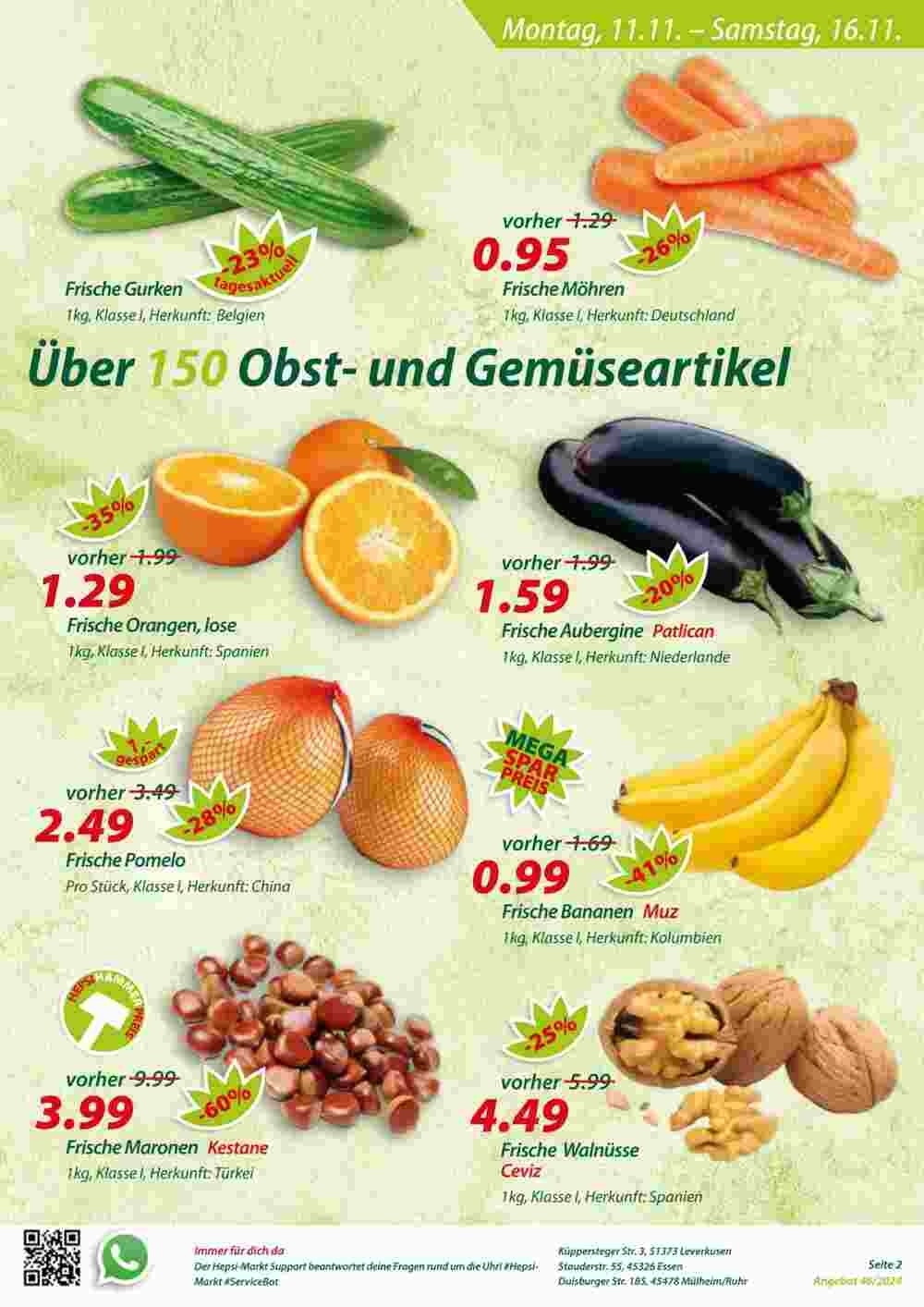 Hepsi-Markt Prospekt (ab 11.11.2024) zum Blättern - Seite 2