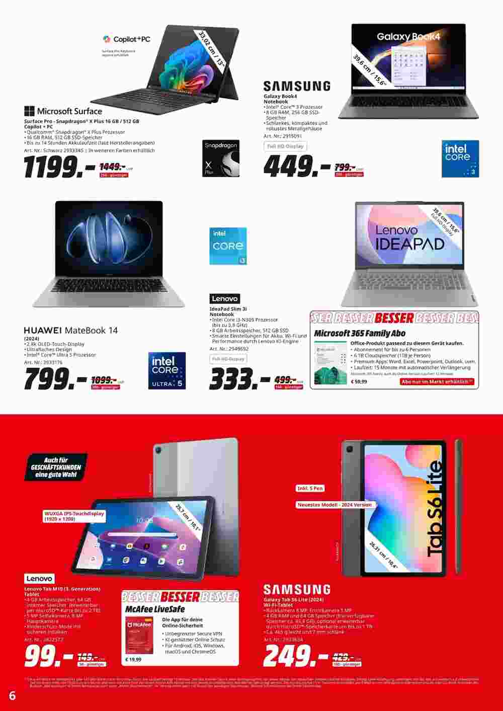 MediaMarkt Prospekt (ab 12.11.2024) zum Blättern - Seite 6