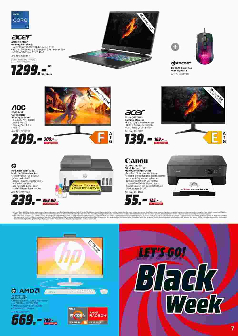 MediaMarkt Prospekt (ab 12.11.2024) zum Blättern - Seite 7