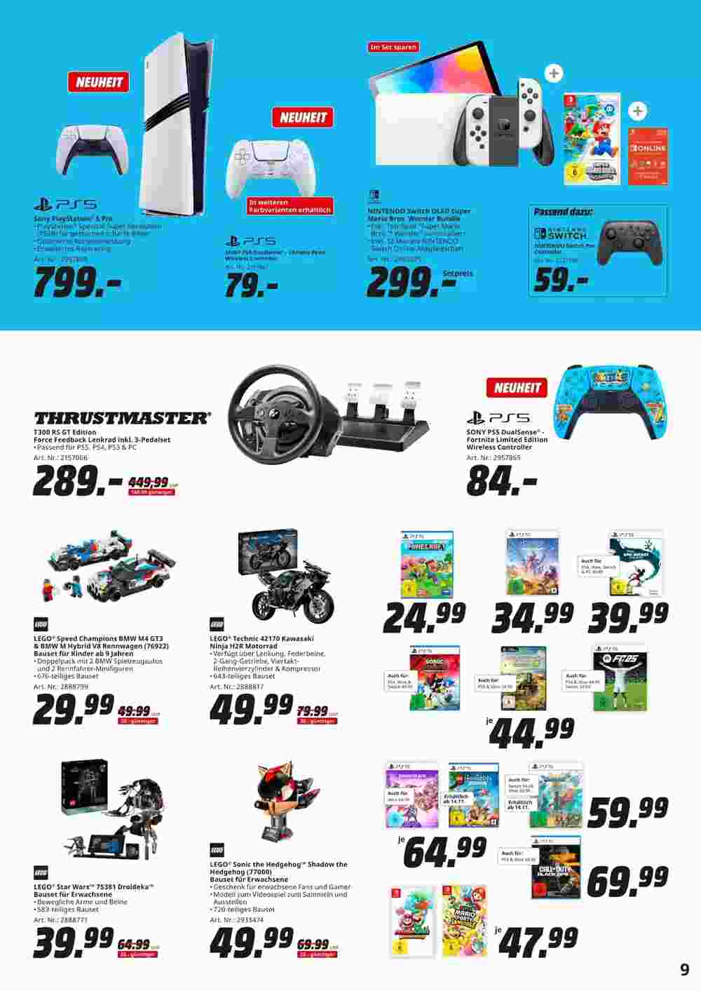 MediaMarkt Prospekt (ab 12.11.2024) zum Blättern - Seite 9