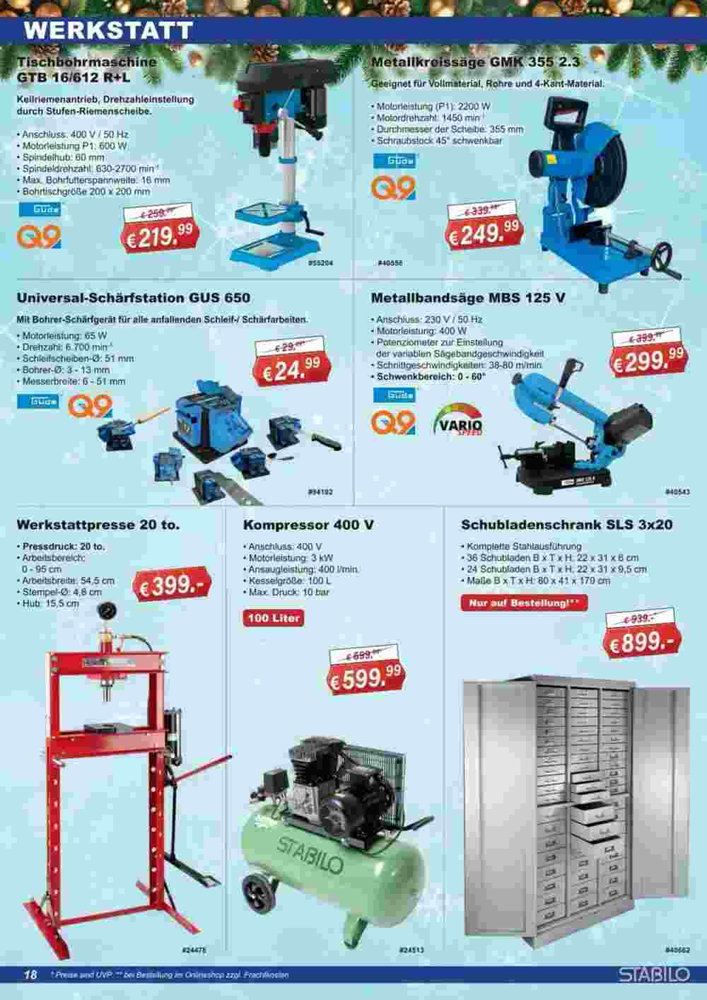 Stabilo Fachmarkt Prospekt (ab 13.11.2024) zum Blättern - Seite 18