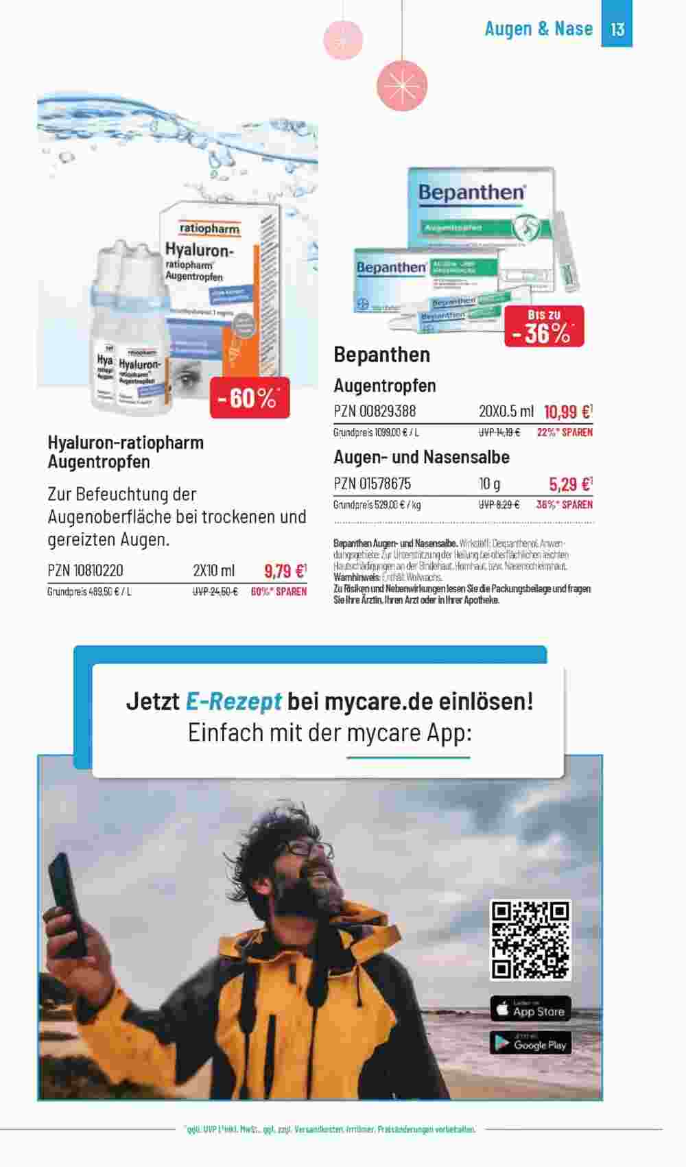 Mycare Prospekt (ab 13.11.2024) zum Blättern - Seite 13