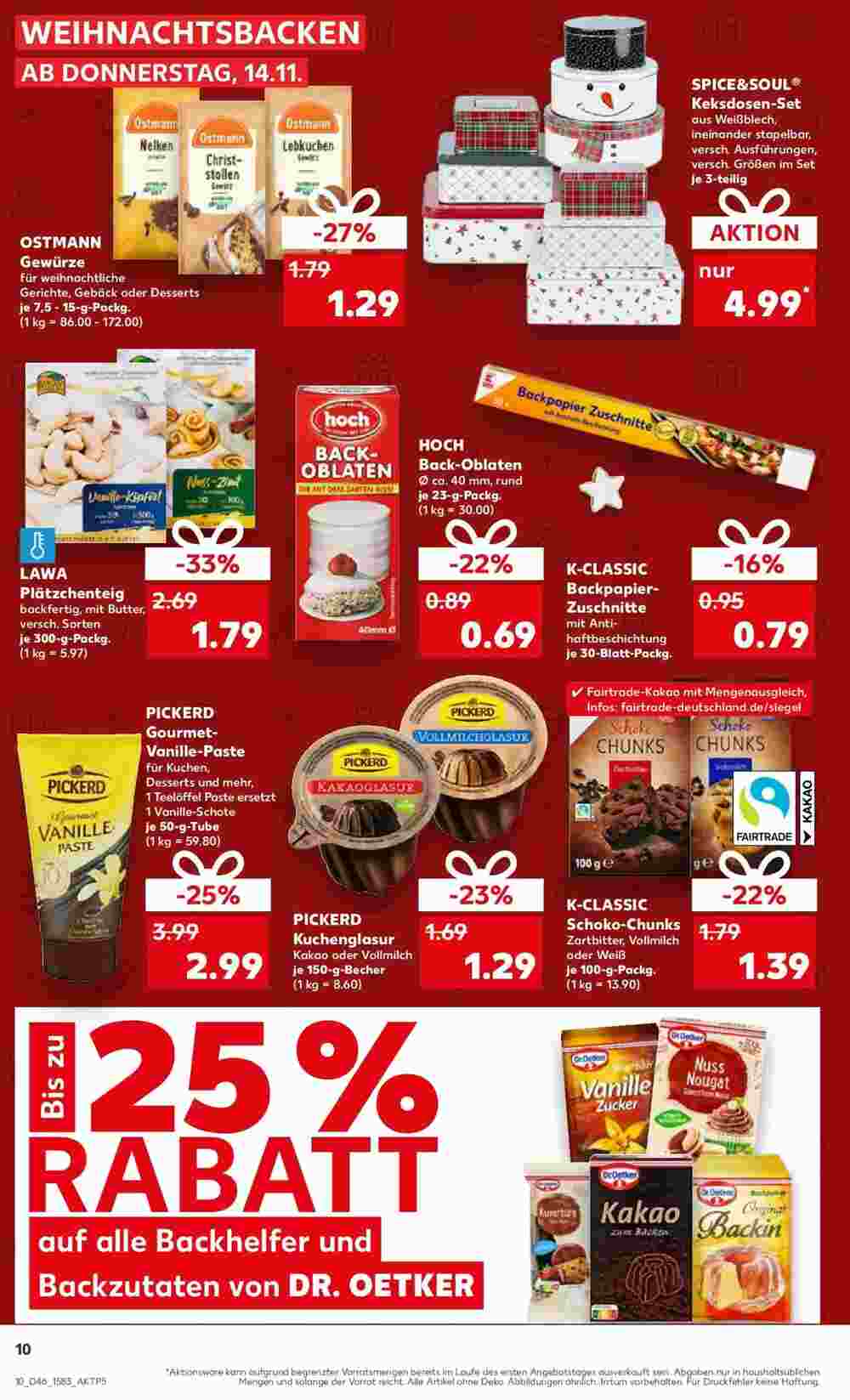 Kaufland Prospekt (ab 13.11.2024) zum Blättern - Seite 10