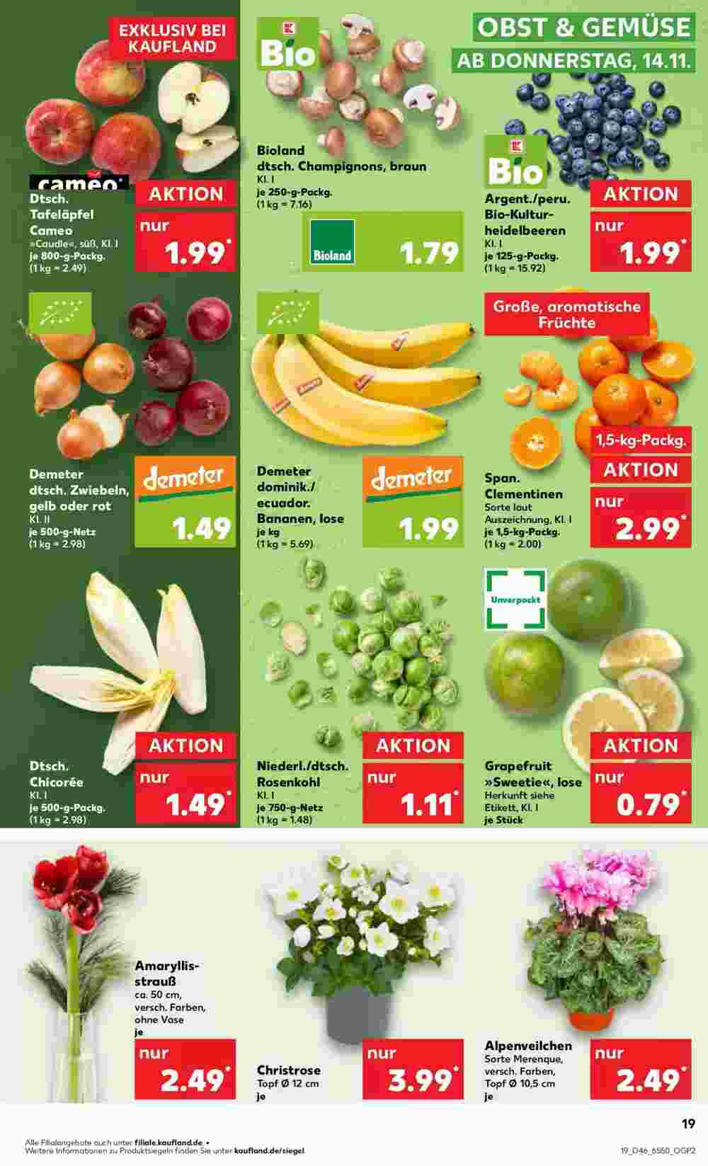 Kaufland Prospekt (ab 13.11.2024) zum Blättern - Seite 19